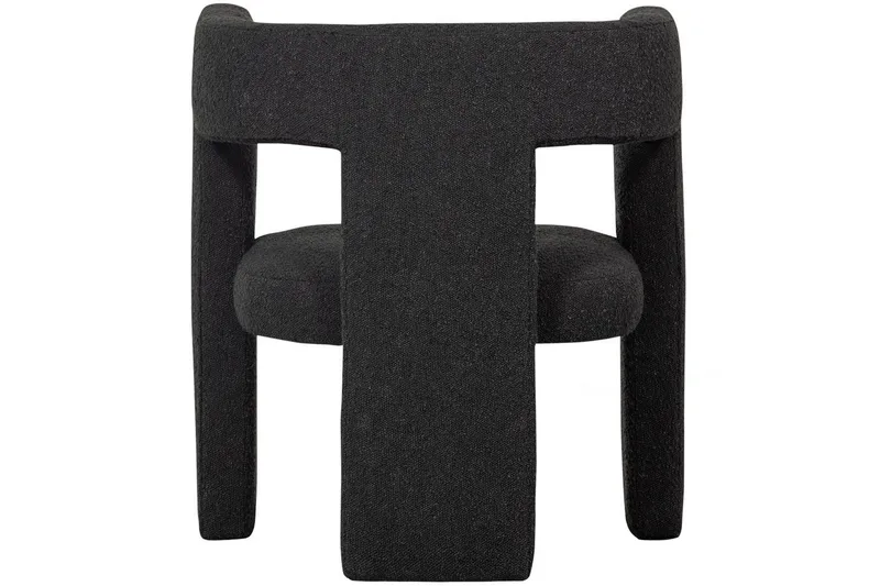 Lænestol Tiwa - Mørkegrå - Møbler - Stole & lænestole - Lænestole