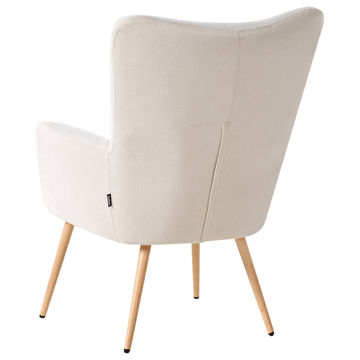 Lænestol Vejle - Lys beige - Møbler - Stole & lænestole - Lænestole - Øreklapstol