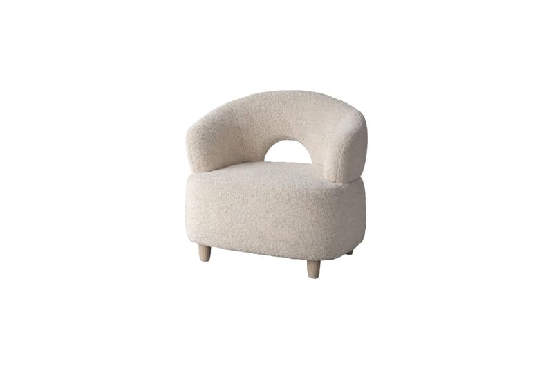 Lænestol Venture Home Moglas Hvid - hvid - Møbler - Stole & lænestole - Lænestole - Klubstol