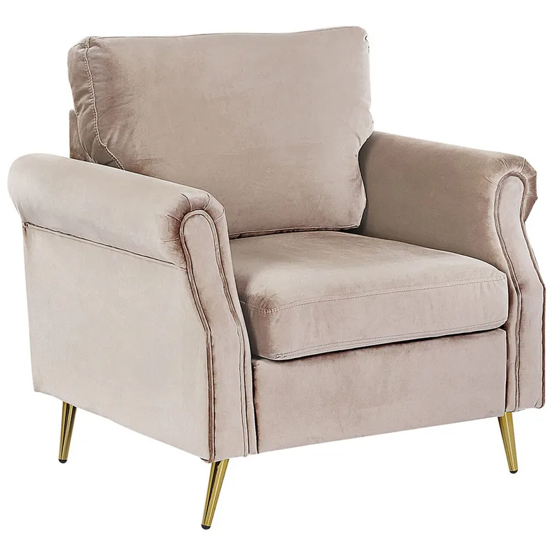 Lænestol Vietas, Taupe