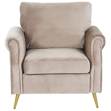 Lænestol Vietas - Taupe - Møbler - Stole & lænestole - Lænestole