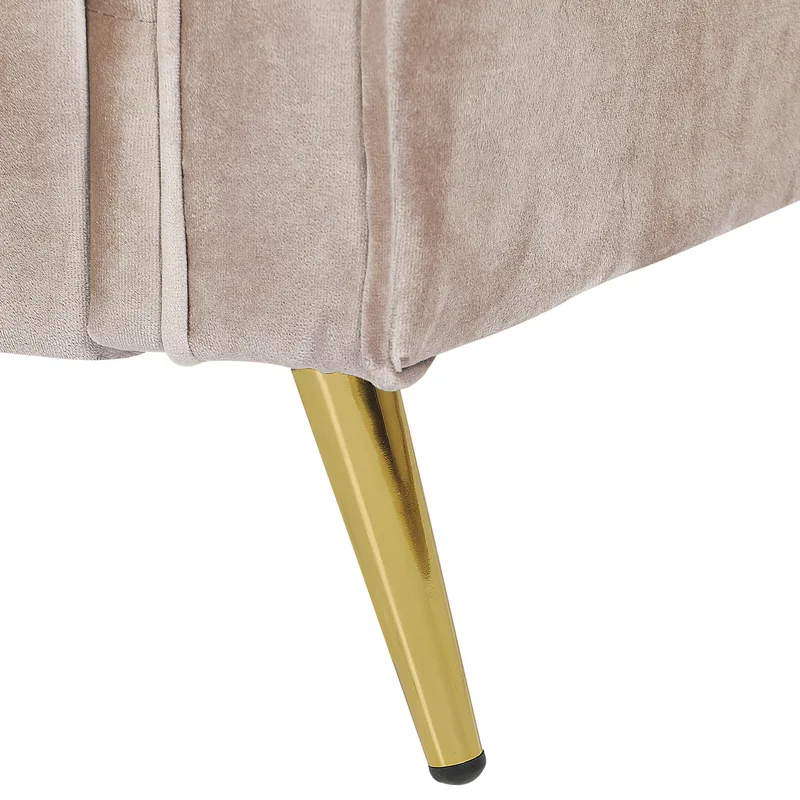 Lænestol Vietas - Taupe - Møbler - Stole & lænestole - Lænestole