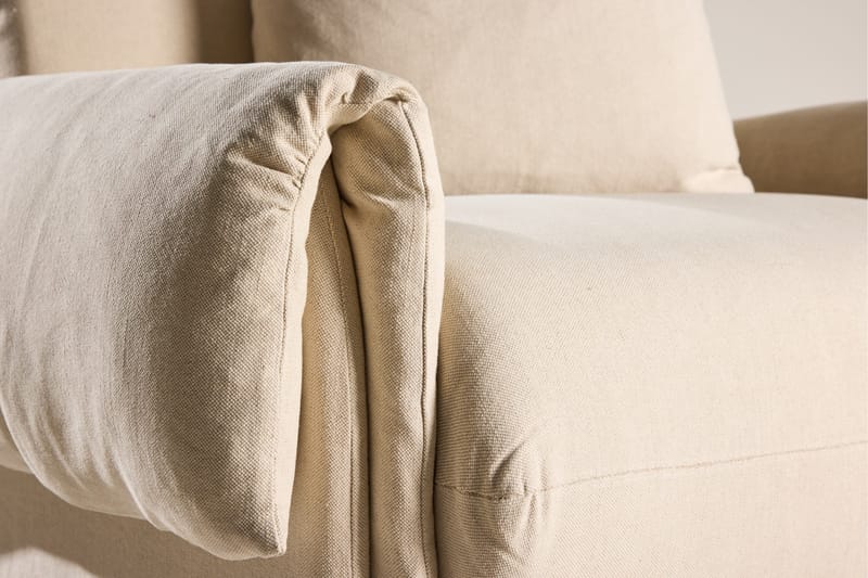Lænestol VIND Mollösund beige - Møbler - Stole & lænestole - Lænestole - Lænestol uden armlæn