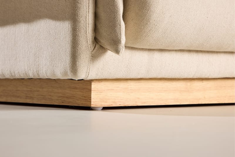 Lænestol VIND Mollösund beige - Møbler - Stole & lænestole - Lænestole - Lænestol uden armlæn