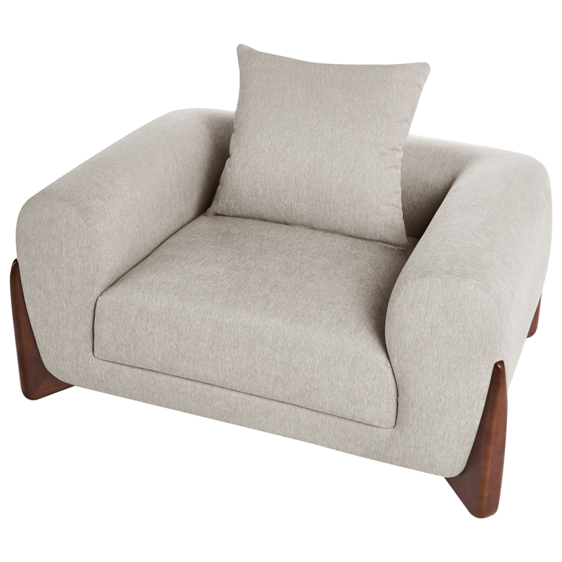 Lænestol Vinliden - Taupe - Møbler - Stole & lænestole - Lænestole