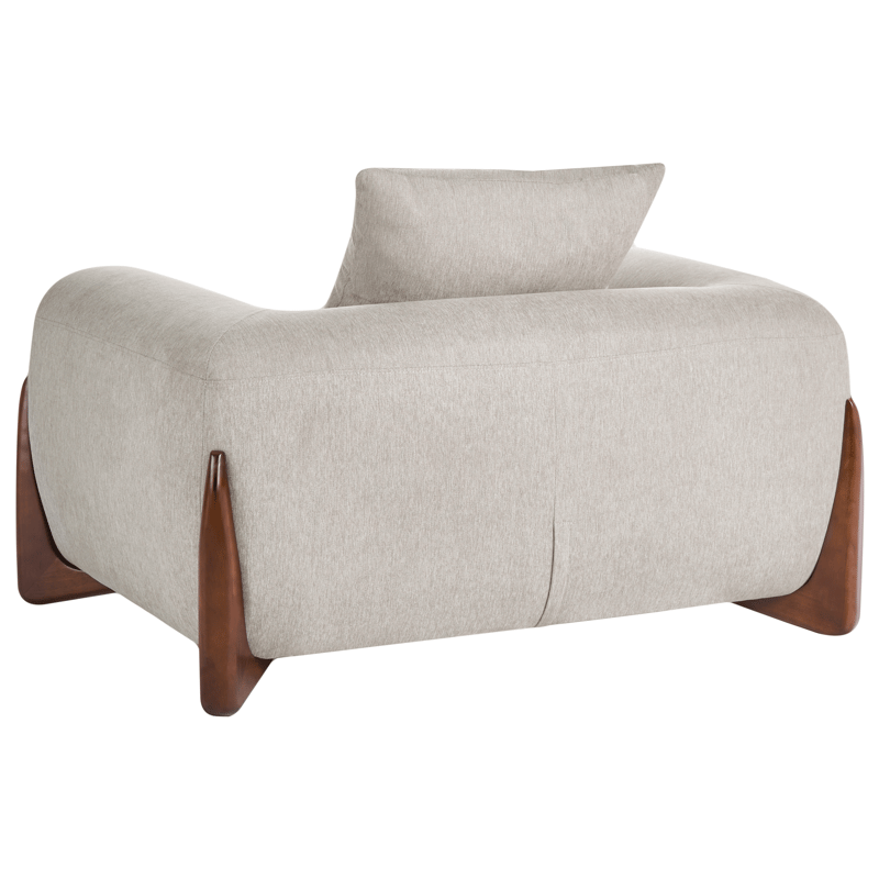Lænestol Vinliden - Taupe - Møbler - Stole & lænestole - Lænestole