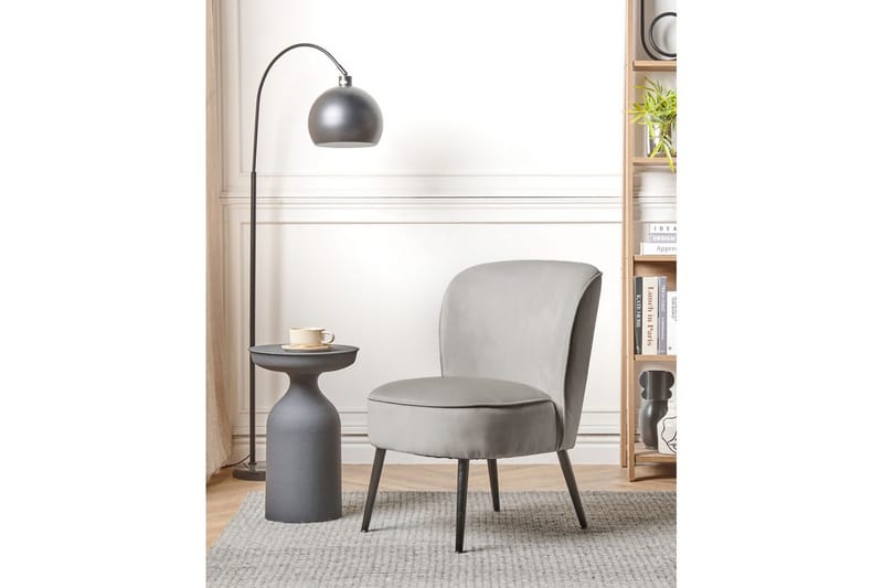 Lænestol Voss - Grå, sort - Møbler - Stole & lænestole - Lænestole - Lænestol uden armlæn