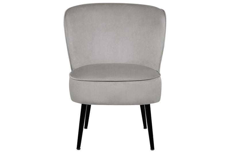 Lænestol Voss - Grå, sort - Møbler - Stole & lænestole - Lænestole - Lænestol uden armlæn