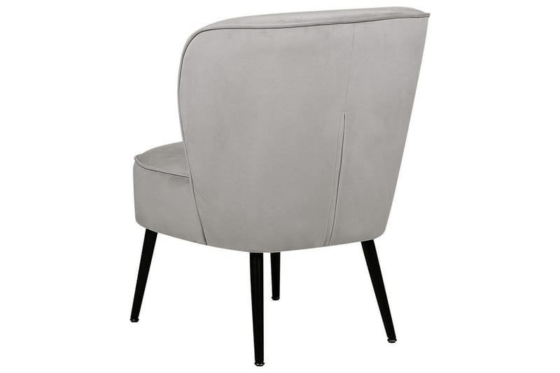 Lænestol Voss - Grå, sort - Møbler - Stole & lænestole - Lænestole - Lænestol uden armlæn