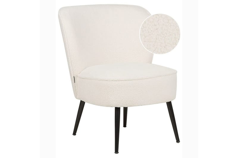 Lænestol Voss, Hvid, Sort