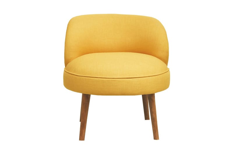 Ciraulo Lænestol med Armlæn - Gul - Møbler - Stole & lænestole - Lænestole - Lænestol uden armlæn