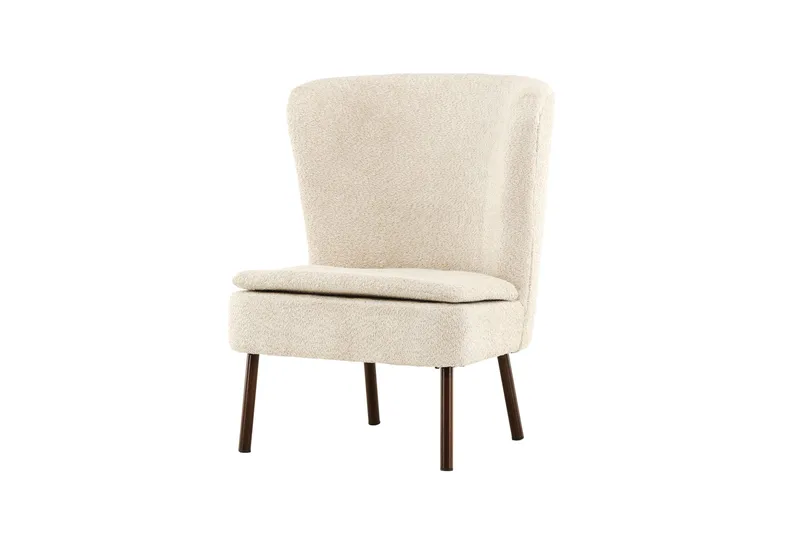 Hällsö Lænestol, Beige/Brun