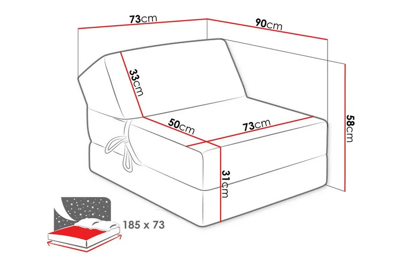Kintore Fåtölj beige - Møbler - Stole & lænestole - Lænestole - Lænestol uden armlæn