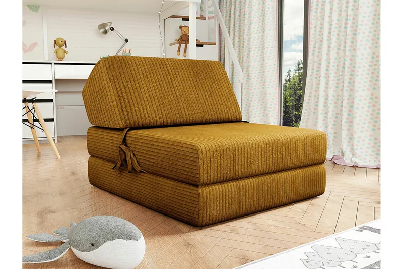 Kintore Fåtölj Dark yellow - Møbler - Stole & lænestole - Lænestole - Sengestol