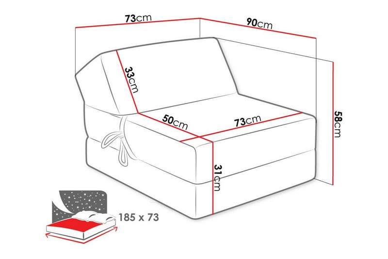 Kintore Fåtölj Ljusgrå - Møbler - Stole & lænestole - Lænestole - Sengestol