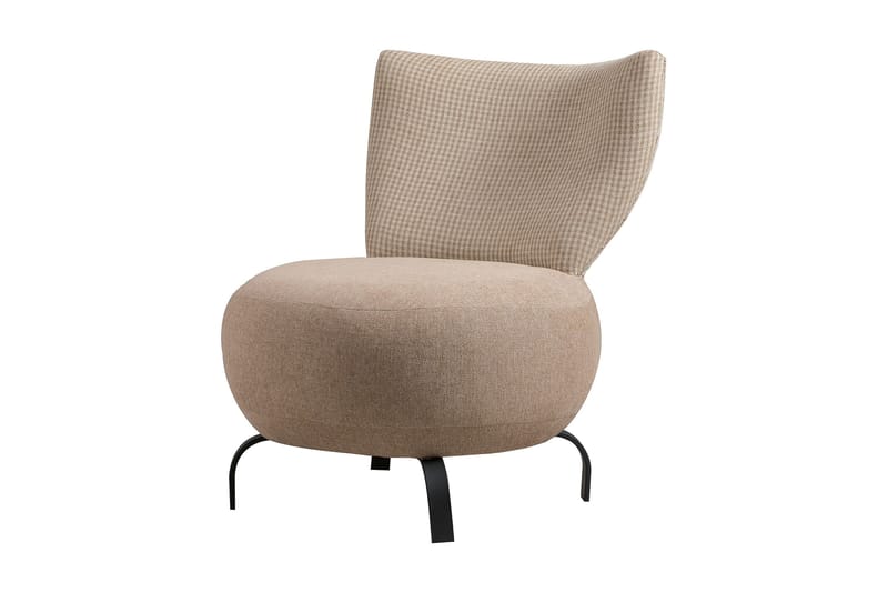 Lolya Lænestol - Cremehvid/Natur - Møbler - Stole & lænestole - Lænestole - Lænestol uden armlæn