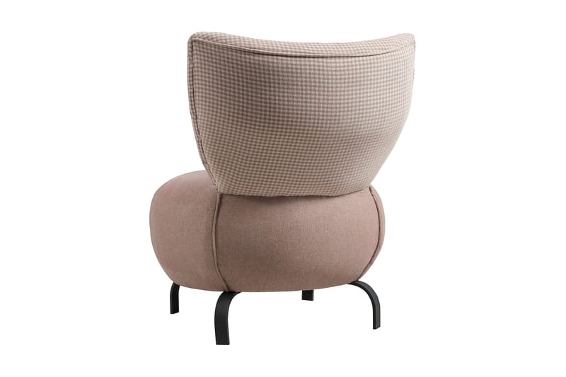 Lolya Lænestol - Lyserød/Natur - Møbler - Stole & lænestole - Lænestole - Lænestol uden armlæn