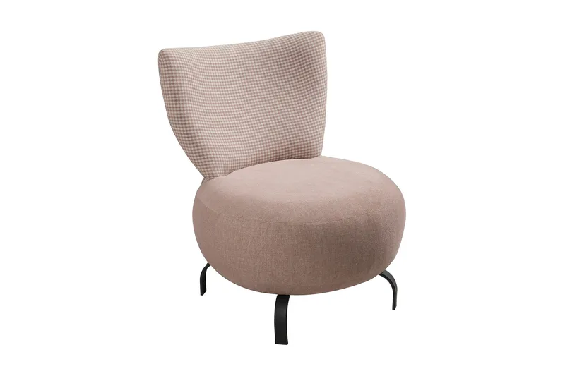 Lolya Lænestol, Lyserød/Sort