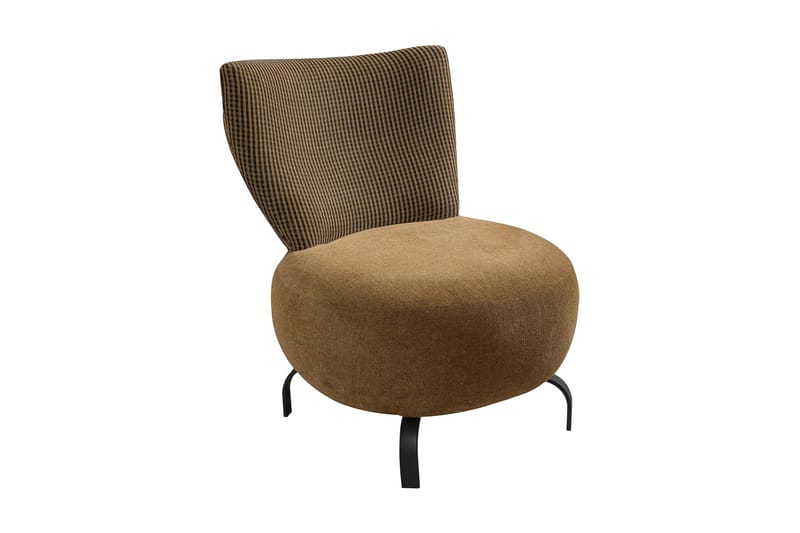 Lolya Lænestol - Sennepsgul/Natur - Møbler - Stole & lænestole - Lænestole - Lænestol uden armlæn