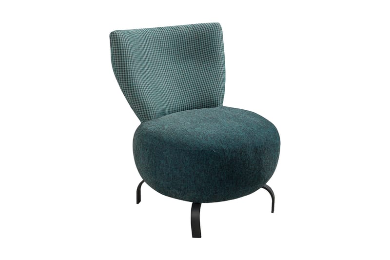 Lolya Lænestol - Turkis/Natur - Møbler - Stole & lænestole - Lænestole - Lænestol uden armlæn
