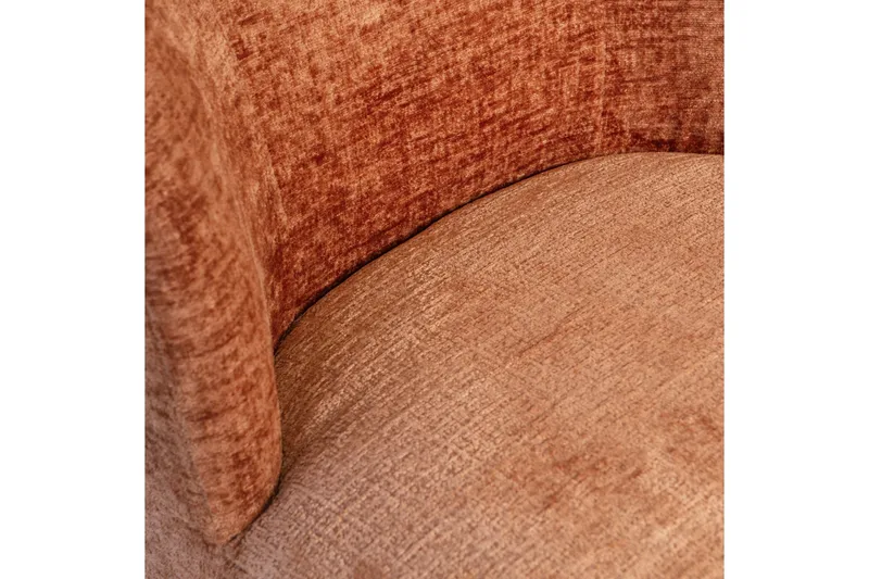 Pawna Lænestol - Orange - Møbler - Stole & lænestole - Lænestole - Lænestol uden armlæn