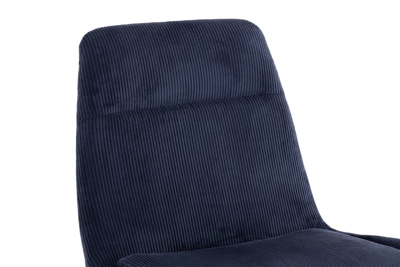 Sirella Lænestol - Blå/Fløjl - Lænestol uden armlæn
