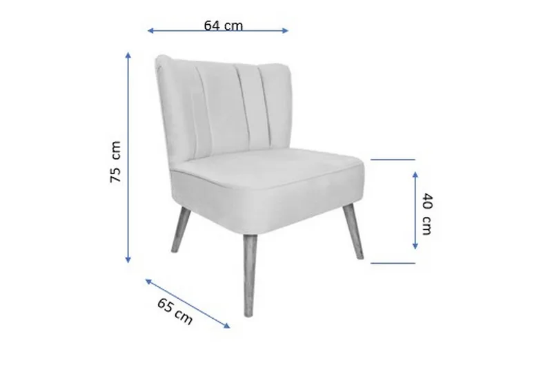 Ullsperger Lænestol med Armlæn - Grøn - Møbler - Stole & lænestole - Lænestole - Lænestol uden armlæn