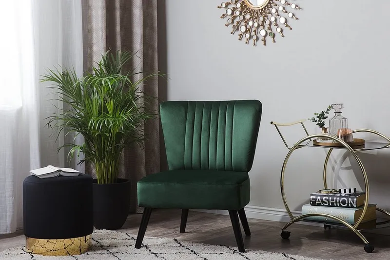 Vaasa lænestol - Grøn - Møbler - Stole & lænestole - Lænestole - Lænestol uden armlæn