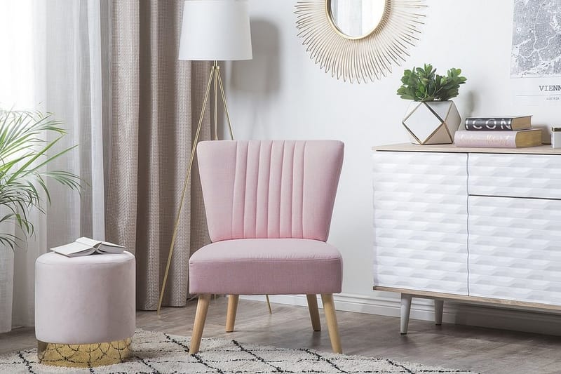 Vaasa lænestol - Lyserød - Møbler - Stole & lænestole - Lænestole - Lænestol uden armlæn