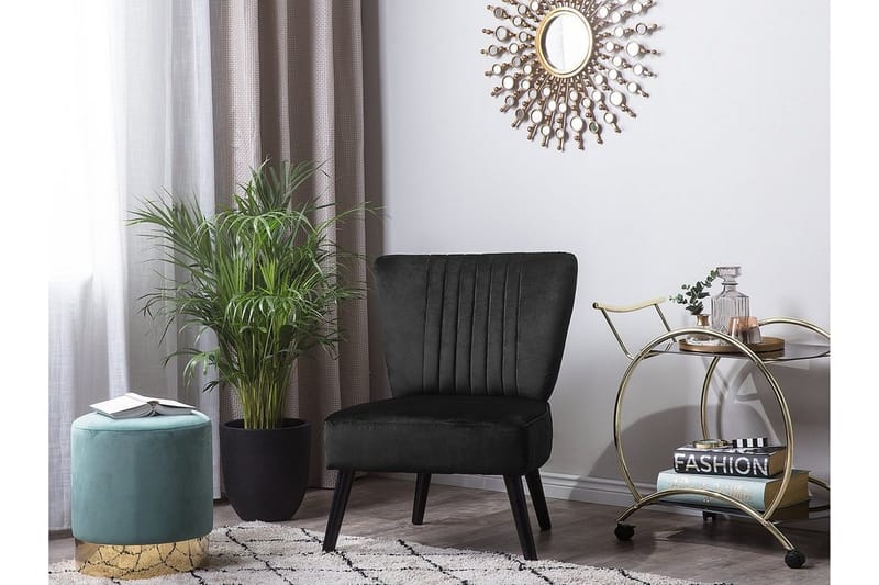 Vaasa lænestol - Sort - Møbler - Stole & lænestole - Lænestole - Lænestol uden armlæn