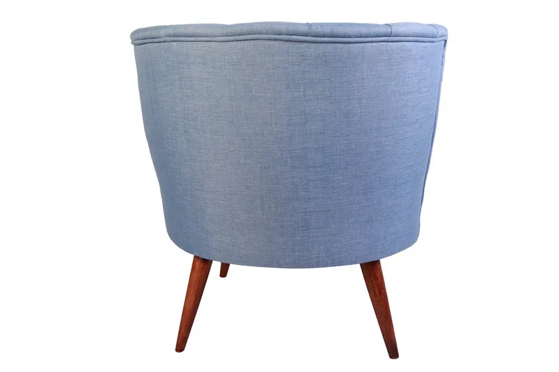 Vollbracht Lænestol - Blå - Møbler - Stole & lænestole - Lænestole - Lænestol uden armlæn