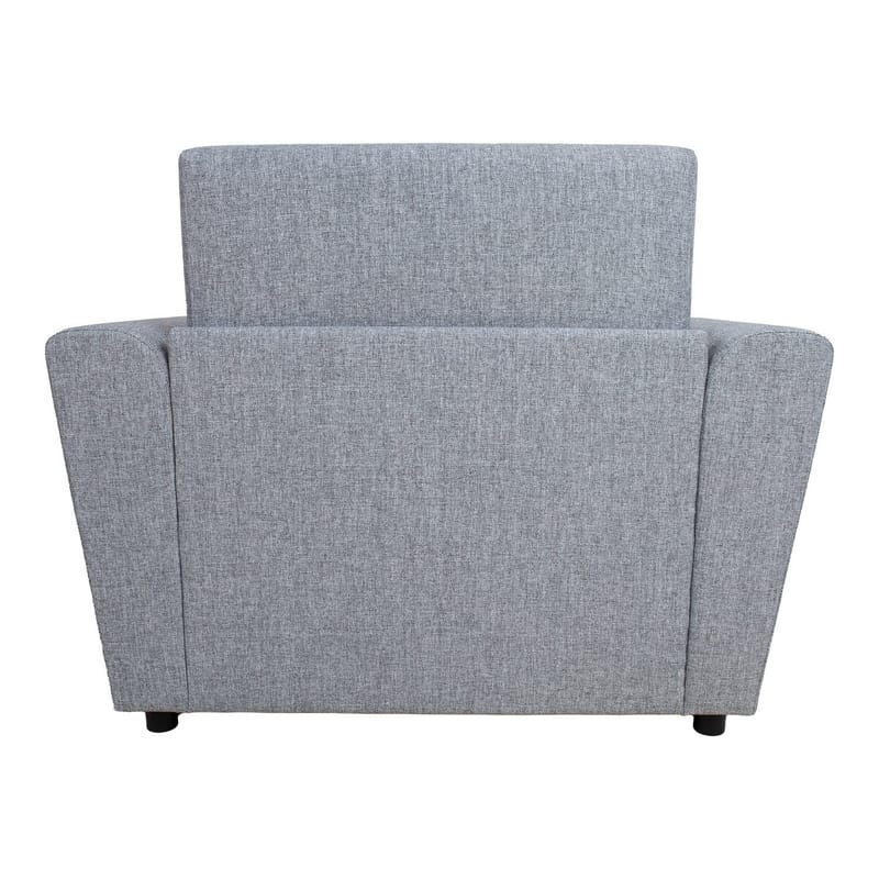 Lænestolsseng HOME4YOU Vesper 150x40xh74 cm, melamin med egetræsbark - Møbler - Stole & lænestole - Lænestole - Sengestol