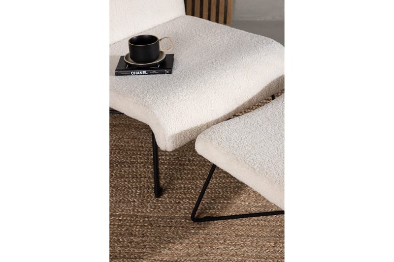 Laconia Lænestol - Hvit - Møbler - Stole & lænestole - Lænestole - Lænestol uden armlæn