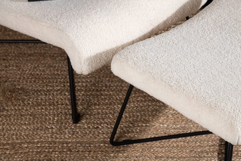 Laconia Lænestol - Hvit - Møbler - Stole & lænestole - Lænestole - Lænestol uden armlæn