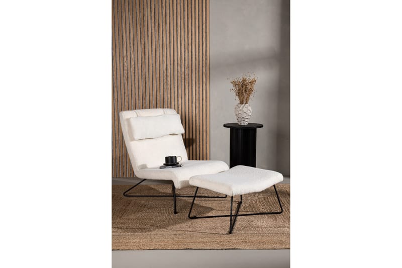 Laconia Lænestol - Hvit - Møbler - Stole & lænestole - Lænestole - Lænestol uden armlæn