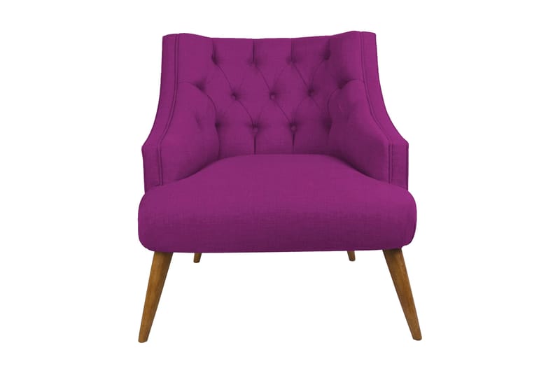 Lamonti Lænestol - Lilla/Natur - Møbler - Stole & lænestole - Lænestole