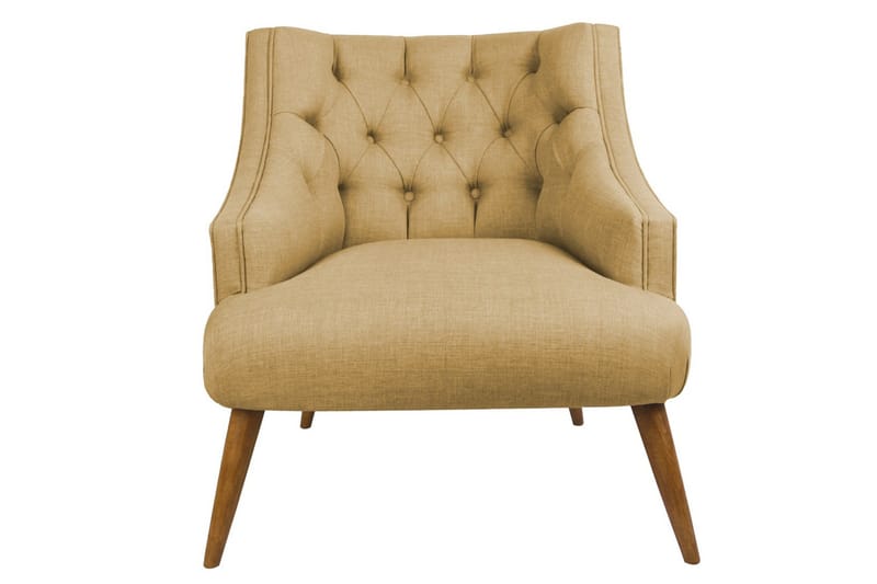 Lamonti Lænestol - Lysebrun/Natur - Møbler - Stole & lænestole - Lænestole