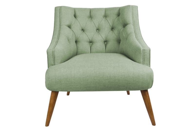 Lamonti Lænestol - Petrolgrøn/Natur - Møbler - Stole & lænestole - Lænestole