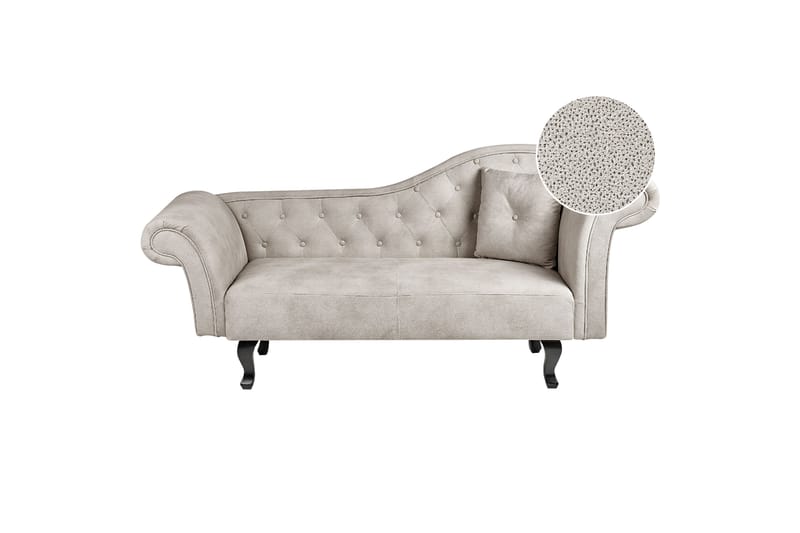 Lattes Chaiselong 192 cm Højre - Beige - Møbler - Stole & lænestole - Lænestole - Chaiselong lænestol & Divan lænesto