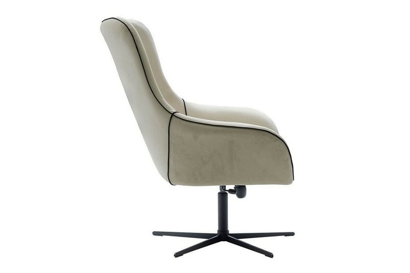 Laytown Fåtölj Beige/Black - Møbler - Stole & lænestole - Lænestole