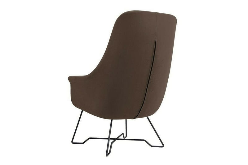 Laytown Fåtölj Brown/Black - Møbler - Stole & lænestole - Lænestole