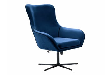 Laytown Fåtölj Dark Blue/Black - Møbler - Stole & lænestole - Lænestole