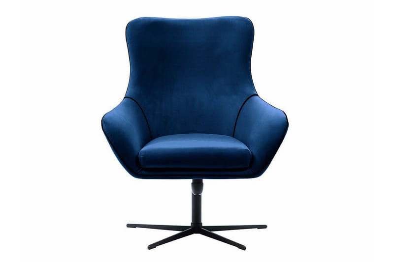 Laytown Fåtölj Dark Blue/Black - Møbler - Stole & lænestole - Lænestole