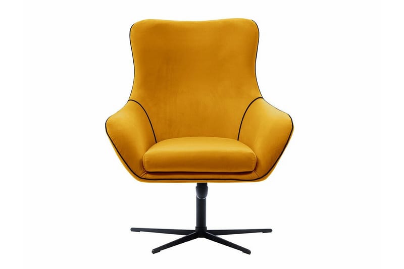 Laytown Fåtölj Mustard yellow - Møbler - Stole & lænestole - Lænestole