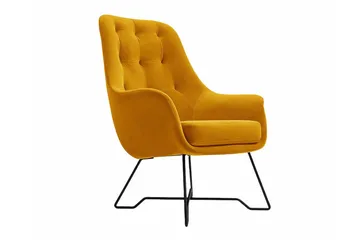Laytown Fåtölj Yellow - Møbler - Stole & lænestole - Lænestole