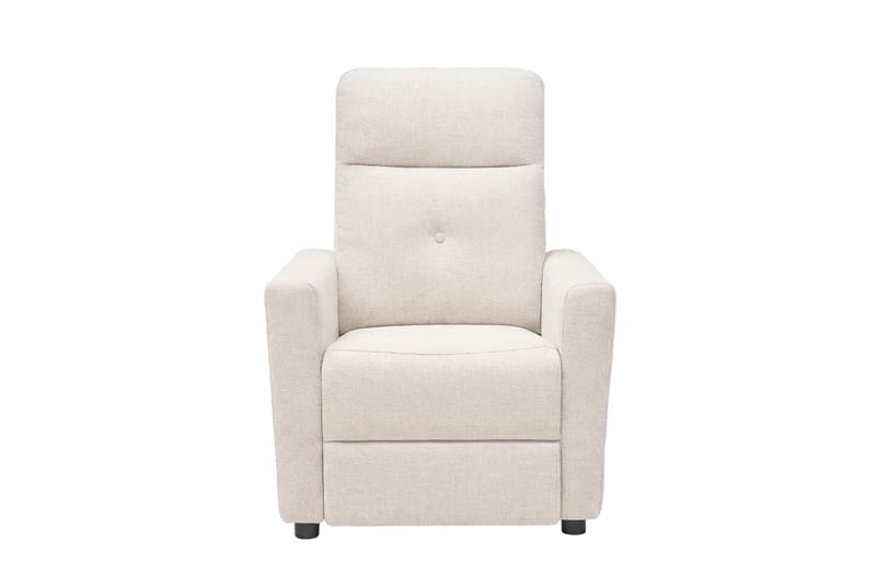 Leia manuel reclinerlænestol i stof - Beige - Møbler - Stole & lænestole - Lænestole - Recliner lænestol