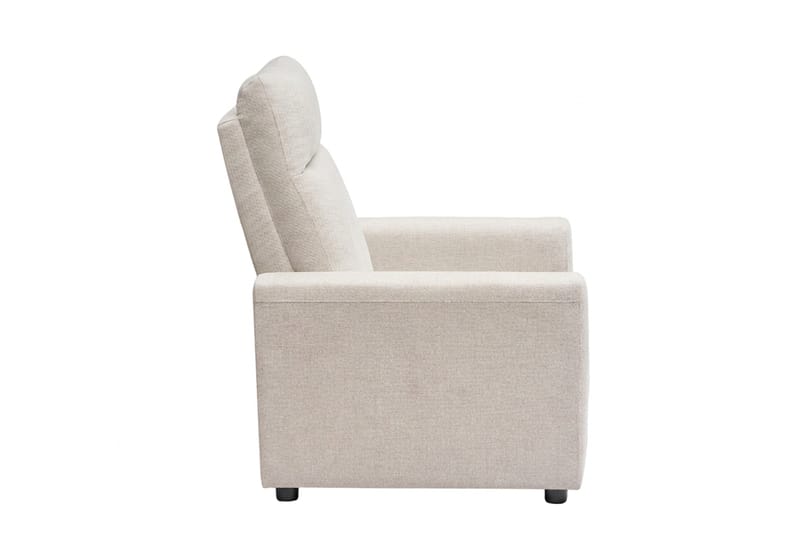 Leia manuel reclinerlænestol i stof - Beige - Møbler - Stole & lænestole - Lænestole - Recliner lænestol