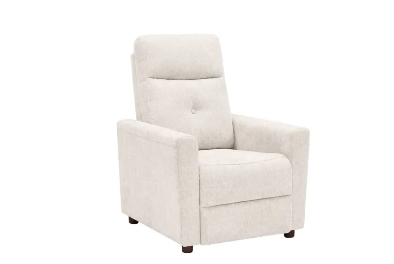 Leia manuel reclinerlænestol i stof, Beige