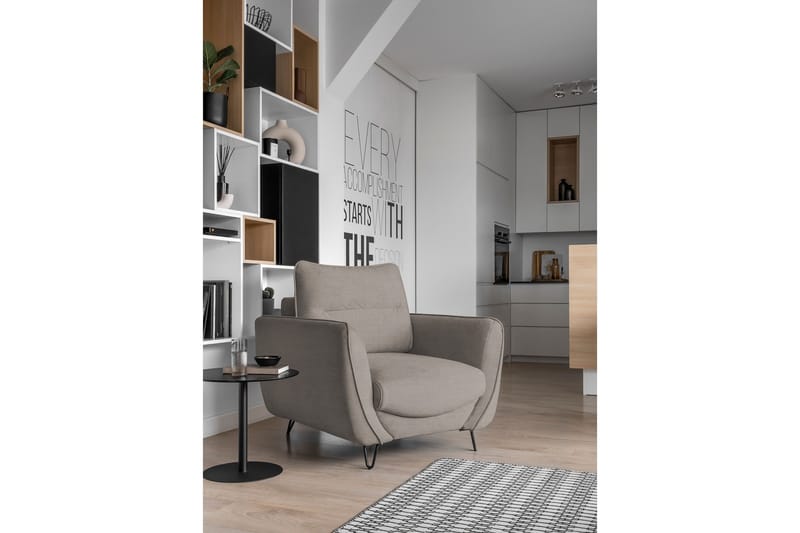 Lence Lænestol - Beige - Møbler - Stole & lænestole - Lænestole