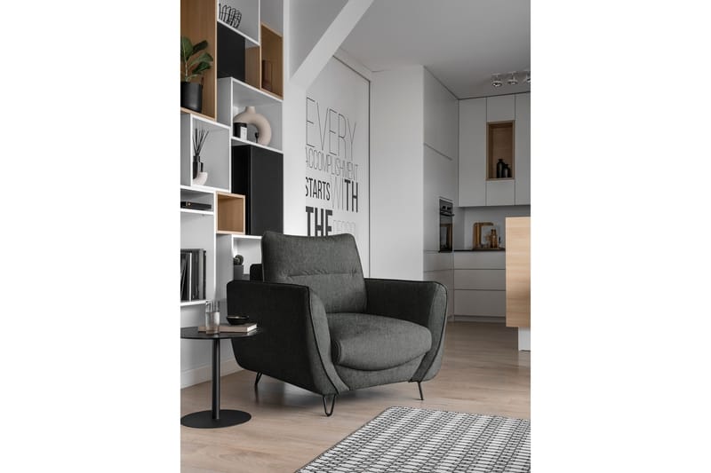 Lence Lænestol - Grå - Møbler - Stole & lænestole - Lænestole